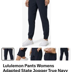 Lululemon adapted state navy joggers